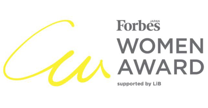 Forbes JAPAN WOMEN AWARD 2021のロゴ