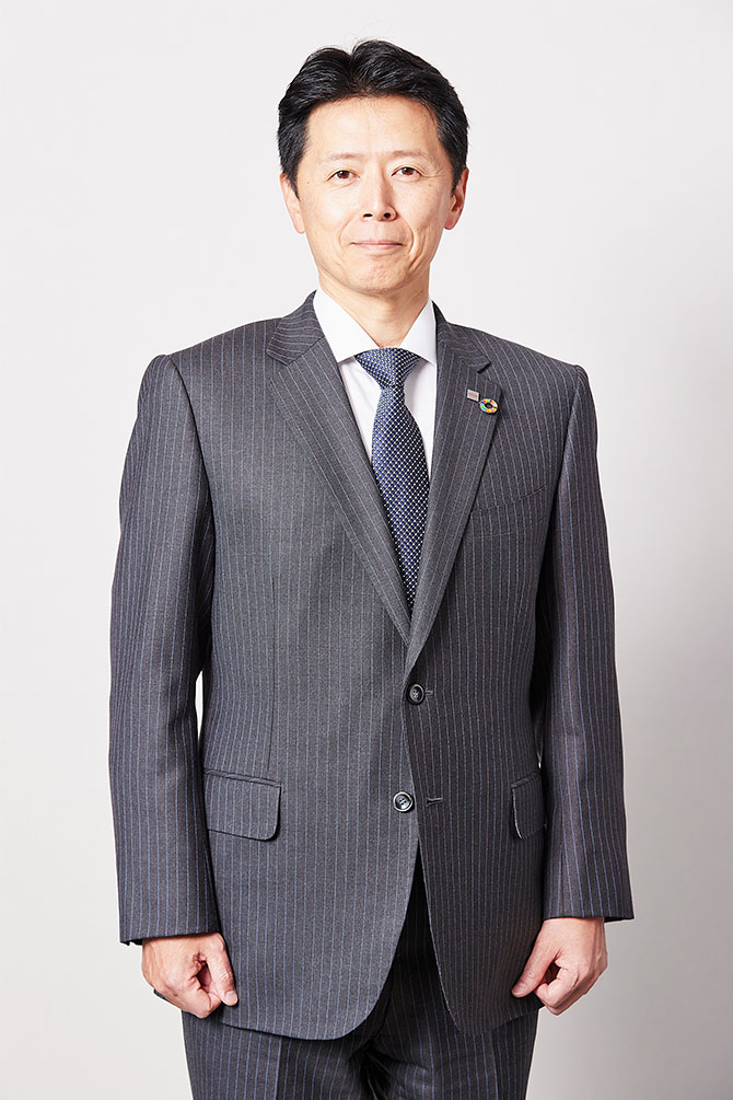 代表取締役 社長執行役員 中村徳晴の写真