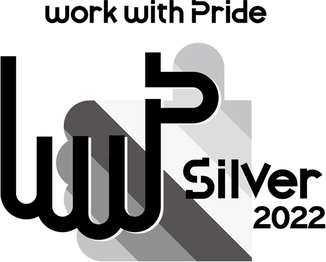 PRIDE指標2021「シルバー」のロゴ