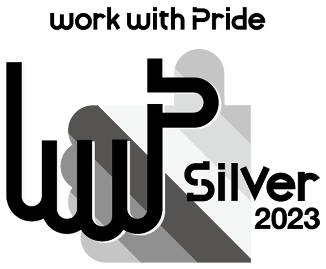 PRIDE指標2023「シルバー」のロゴ